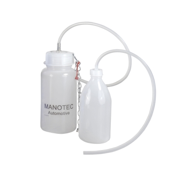 Bundle MANOTEC® ERS-5 Satz - Bremsenentlüftungsgerät inkl. Absaug- und Auffangflasche + Halter